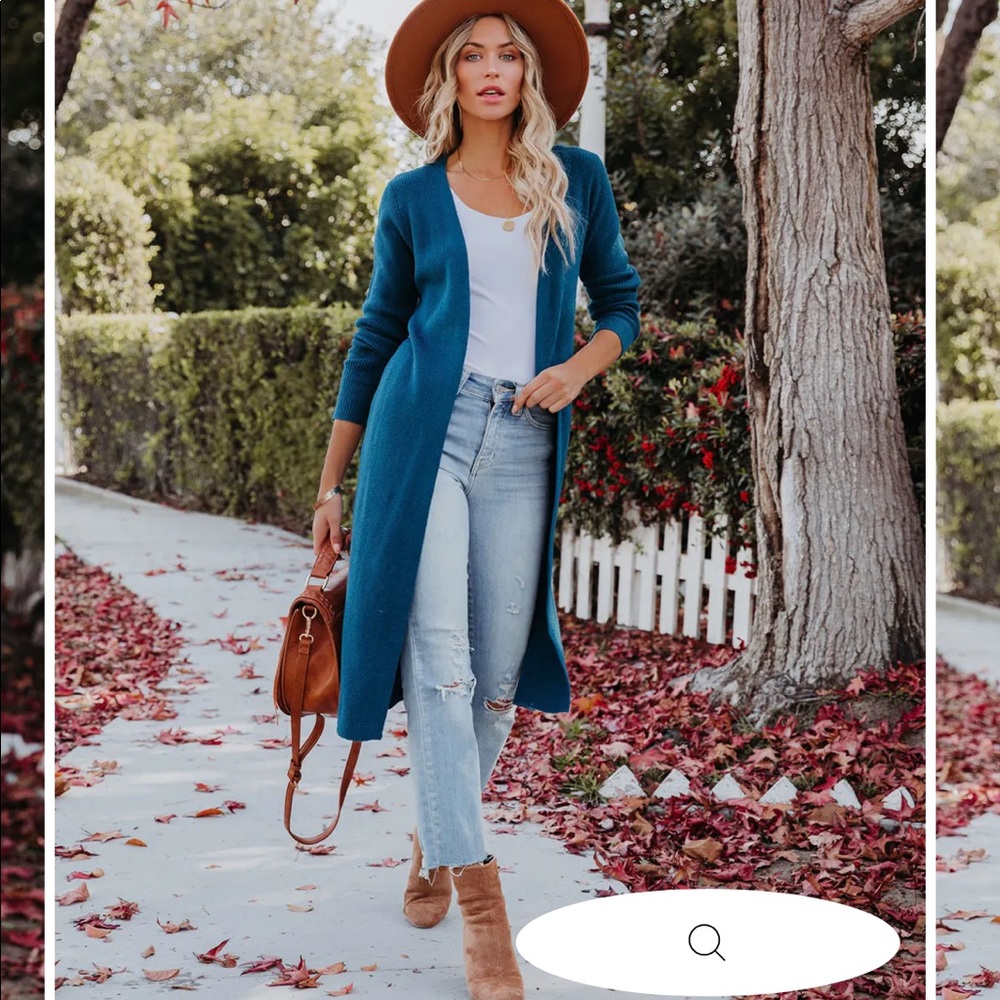 NWOT: VICI ERIE KNIT DUSTER CARDIGAN